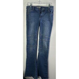 Free People Blue Flare & Wide Leg Jeans